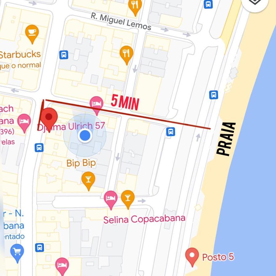Lindo Apartamento Mobiliado, Uma Quadra Da Praia! Apartment Rio de Janeiro Ngoại thất bức ảnh